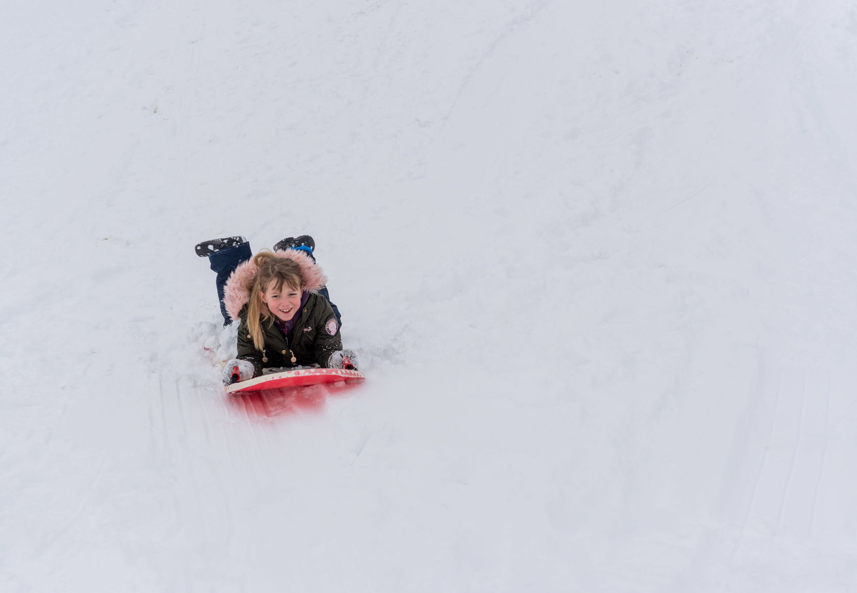 Sledding around